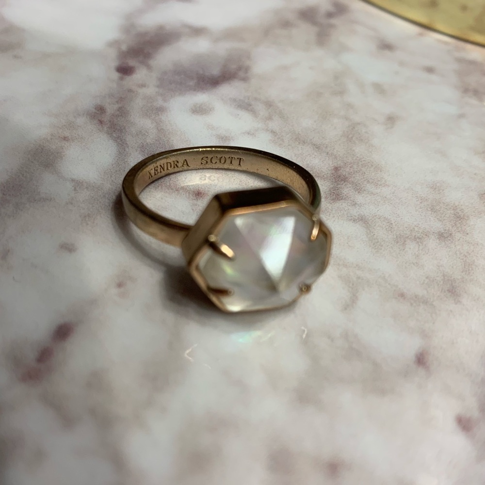 Gold Kendra Scott Ring